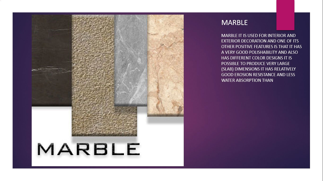 catalog of marble stones